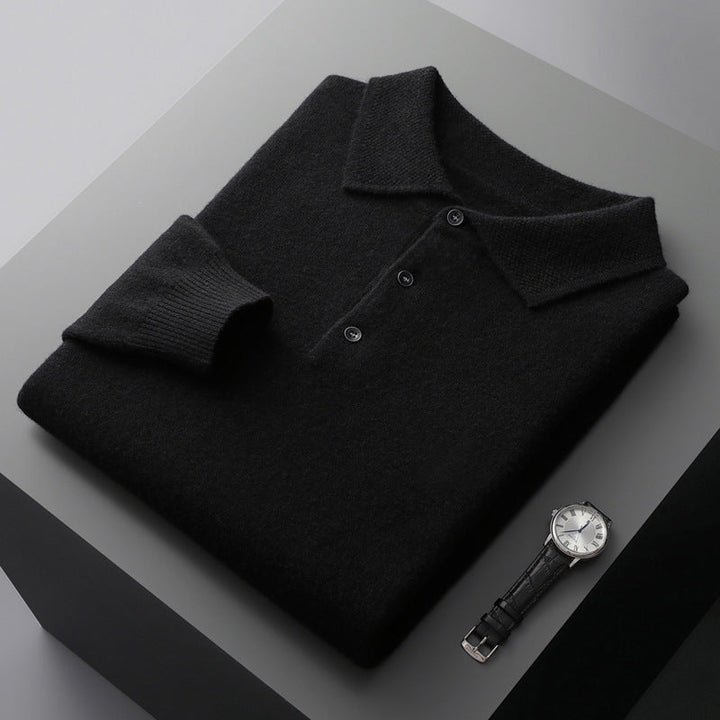 Knitted Polo Shirt