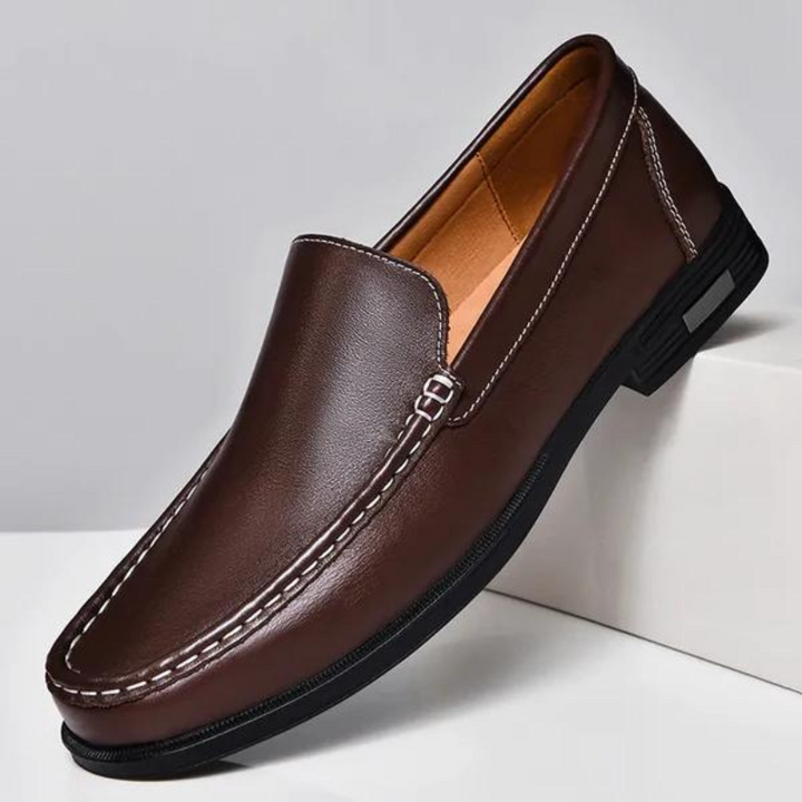 High-Street Leather Loafers