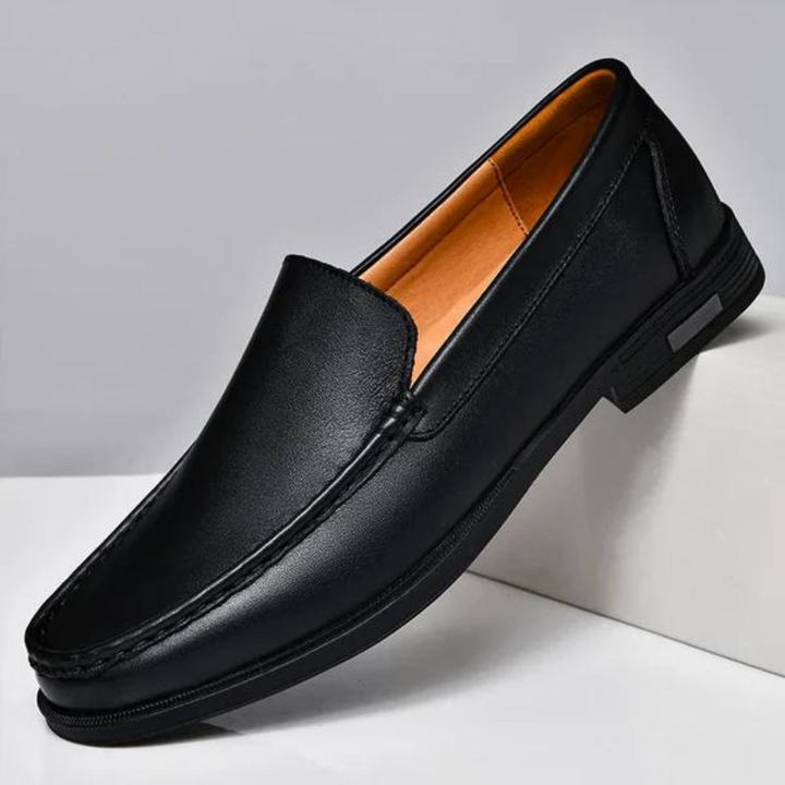 High-Street Leather Loafers