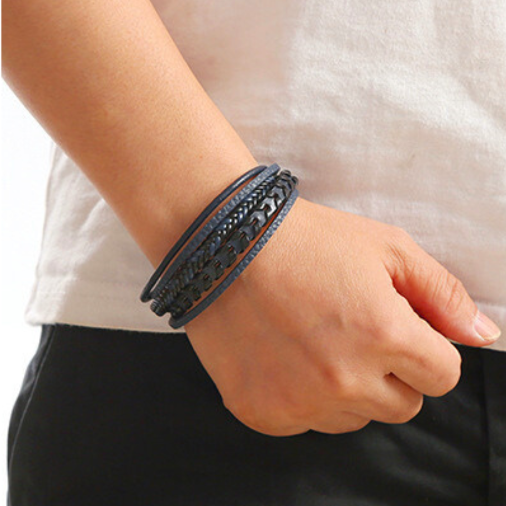 Braided Leather Bracelet