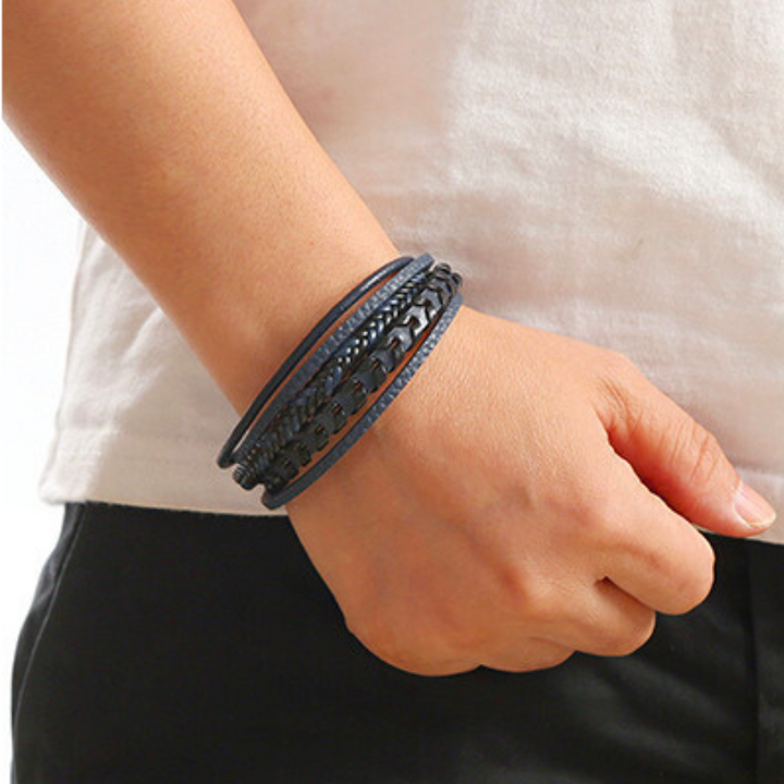 Braided Leather Bracelet