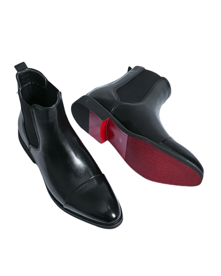 Polished Chelsea Boots