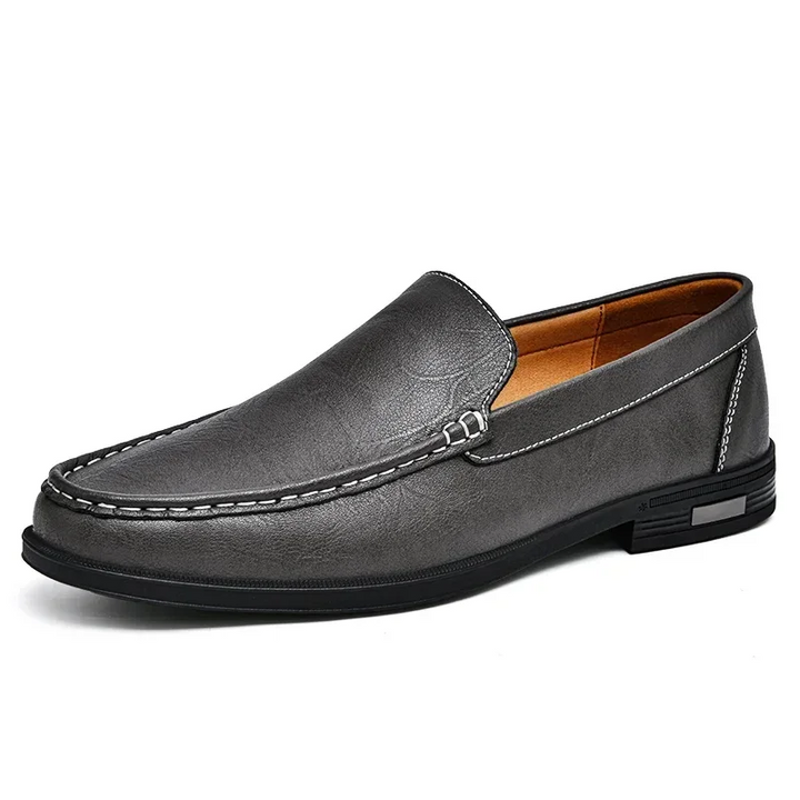 High-Street Leather Loafers