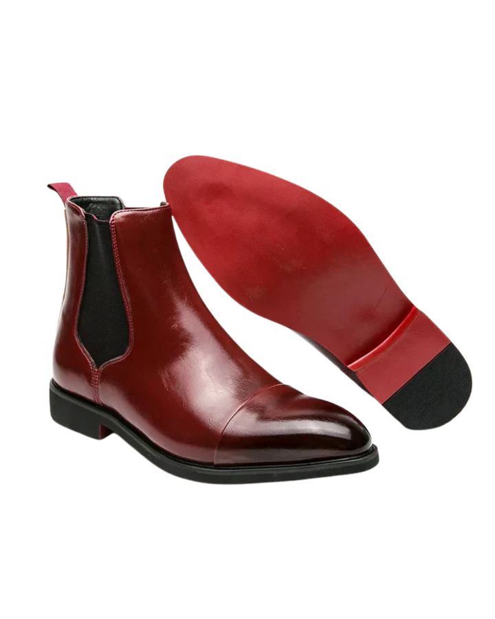 Polished Chelsea Boots