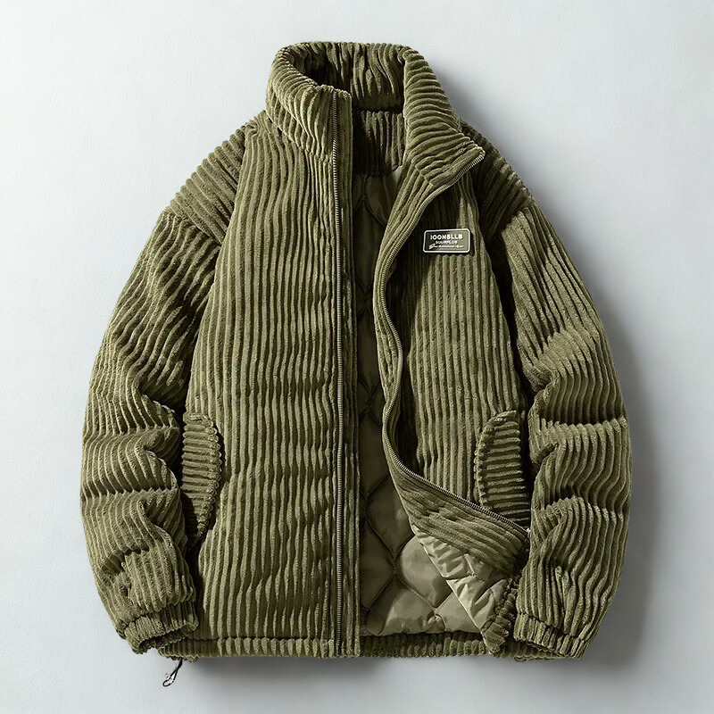 Corduroy Puffer Jacket