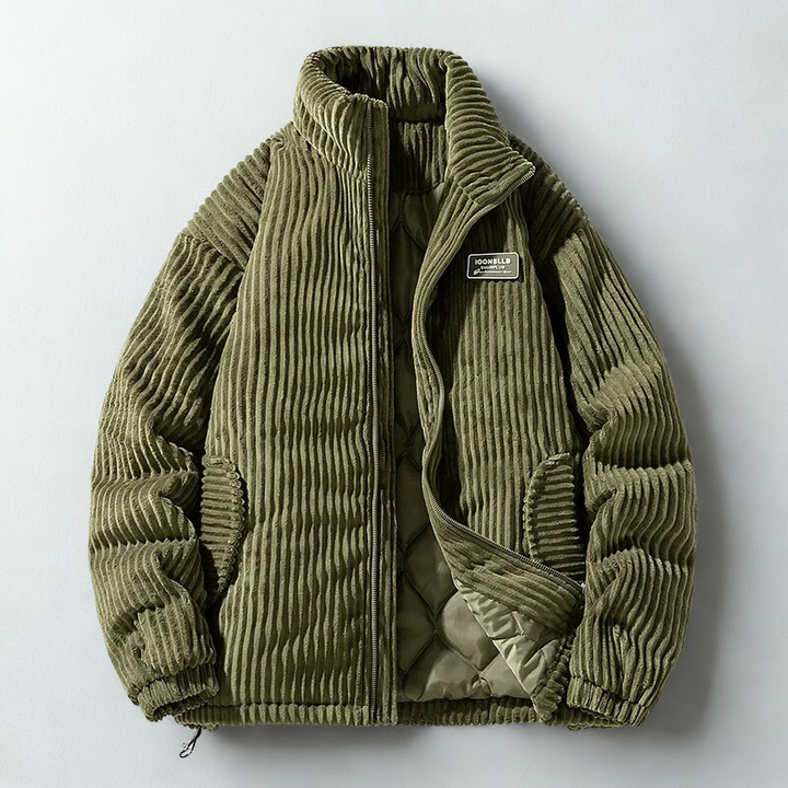 Corduroy Puffer Jacket