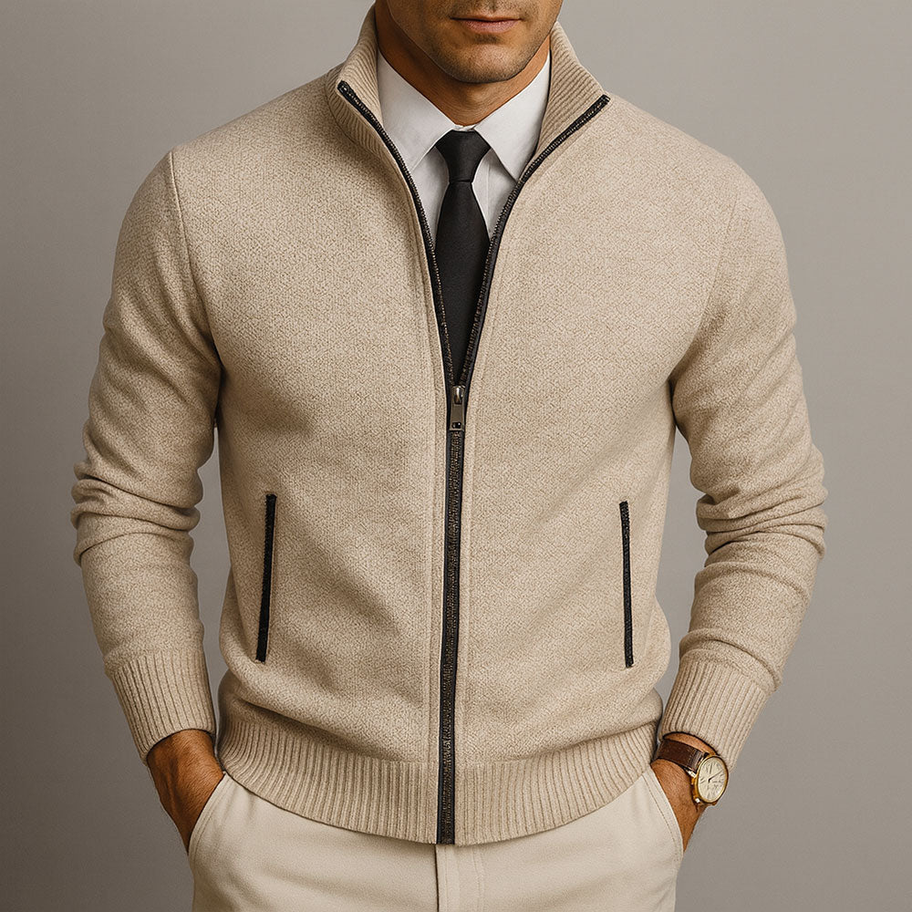 Zip Knit Cardigan
