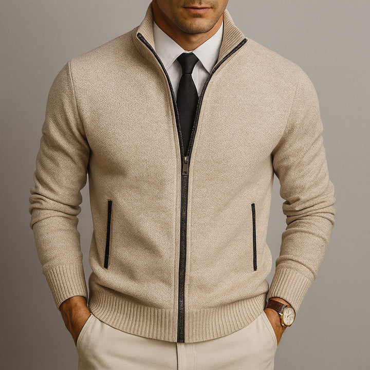 Zip Knit Cardigan
