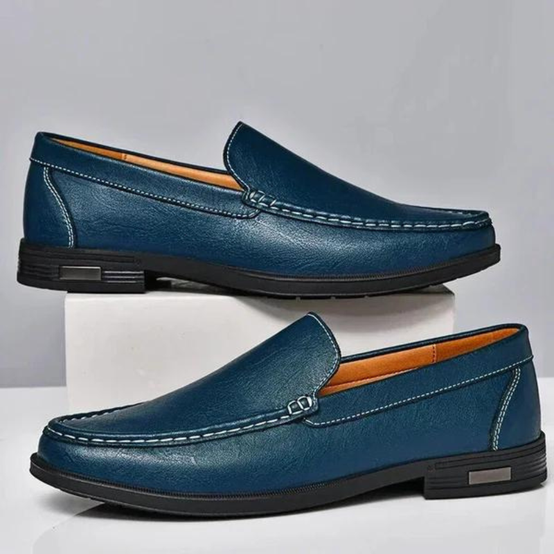 High-Street Leather Loafers