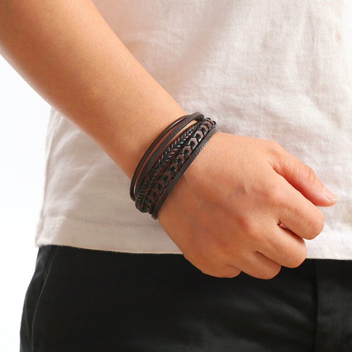 Braided Leather Bracelet