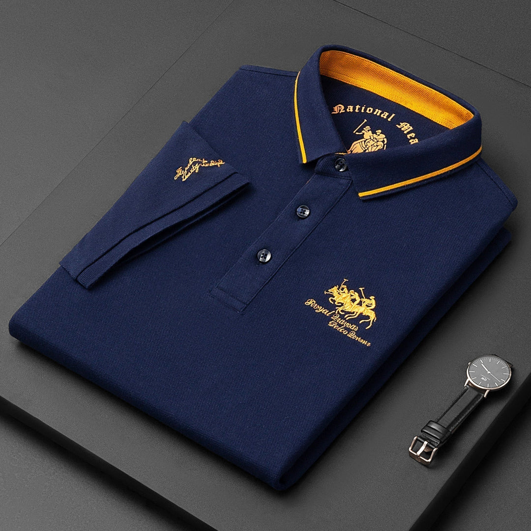 Embroidered Polo Shirt