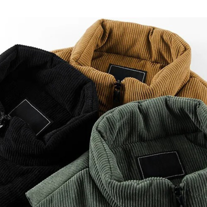 Corduroy Puffer Vest