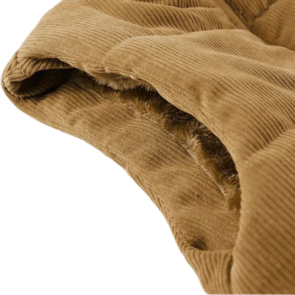 Corduroy Puffer Vest