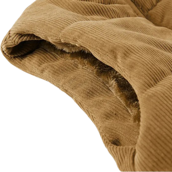 Corduroy Puffer Vest