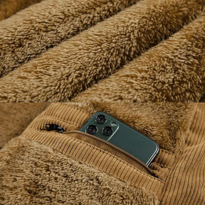 Corduroy Puffer Vest
