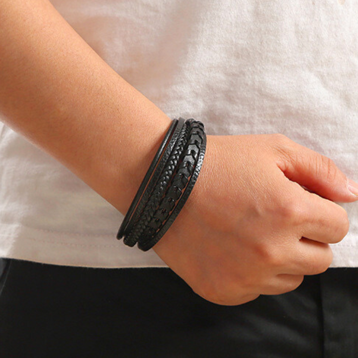 Braided Leather Bracelet