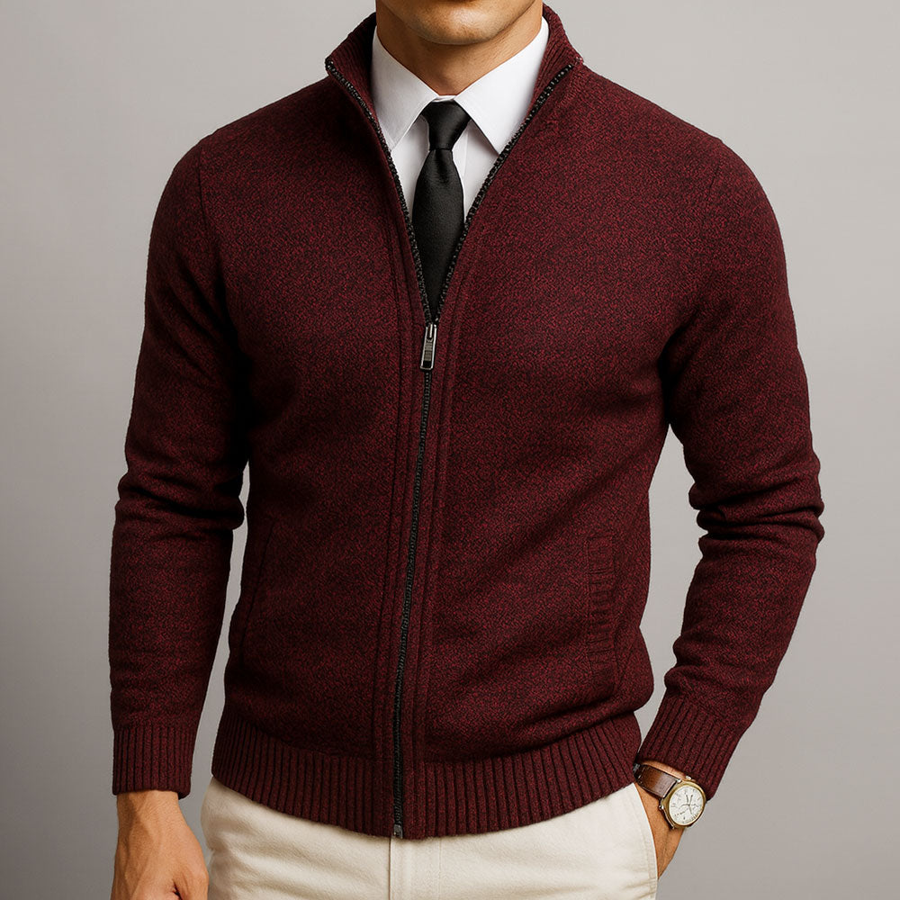 Zip Knit Cardigan