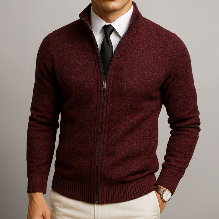 Zip Knit Cardigan