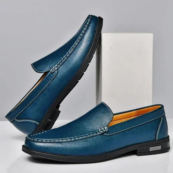 High-Street Leather Loafers