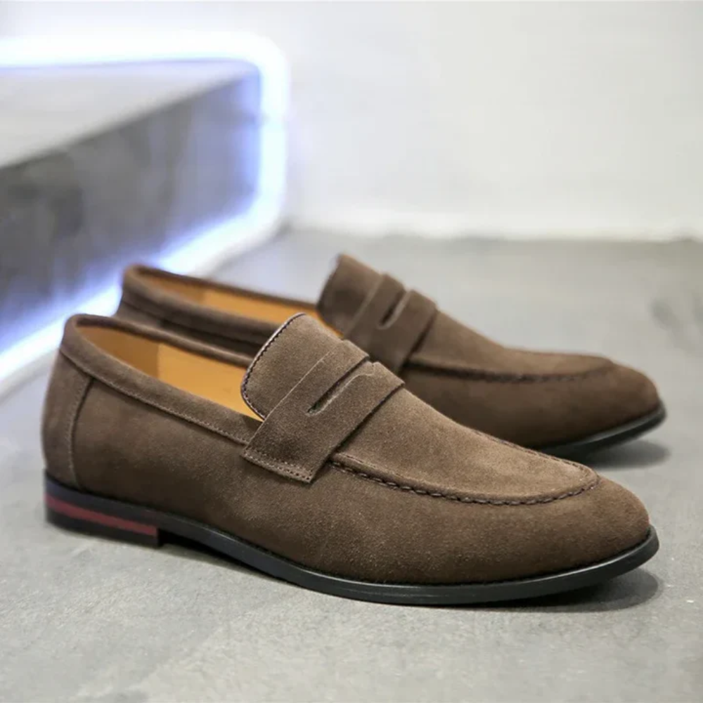 Premium Suede City Loafers