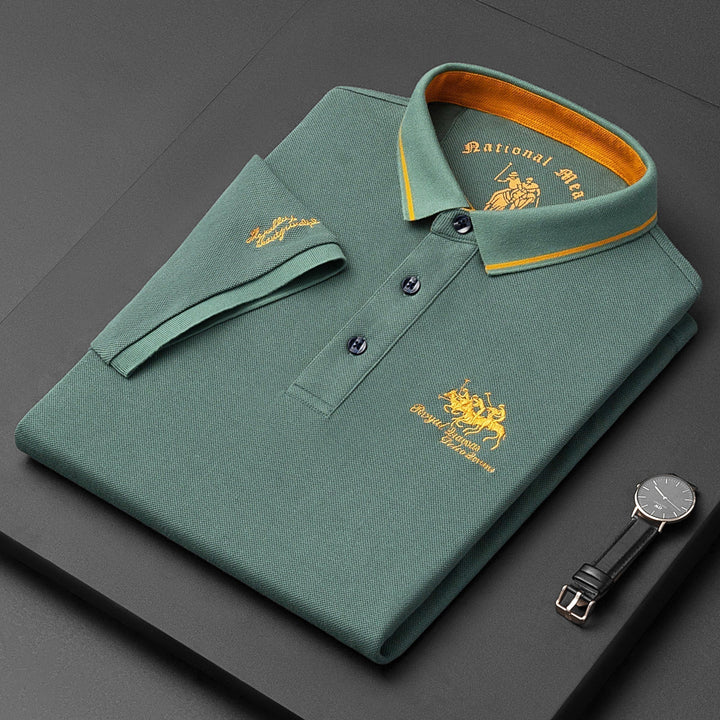 Embroidered Polo Shirt