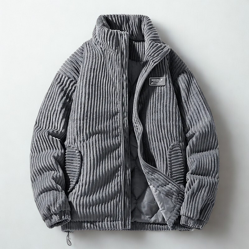 Corduroy Puffer Jacket