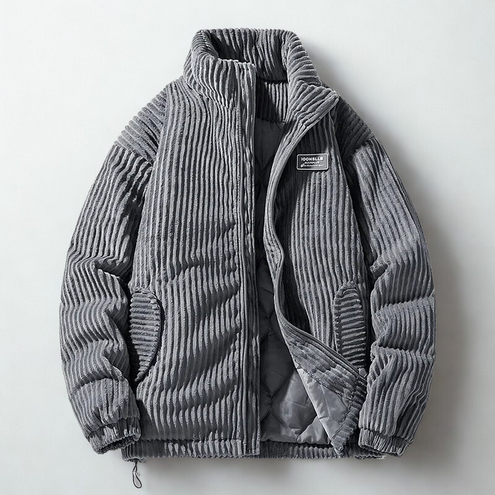 Corduroy Puffer Jacket