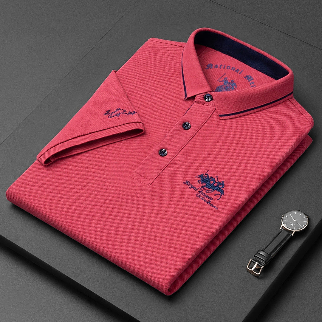 Embroidered Polo Shirt