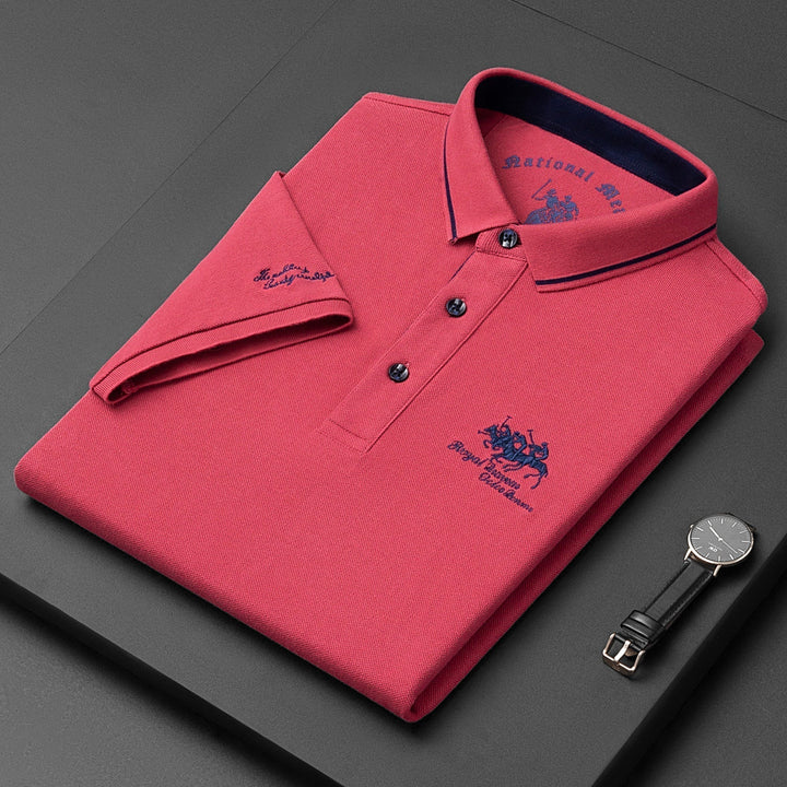 Embroidered Polo Shirt