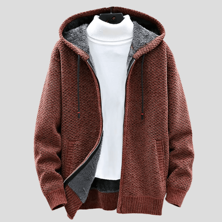 Fleece Lined Cardigan