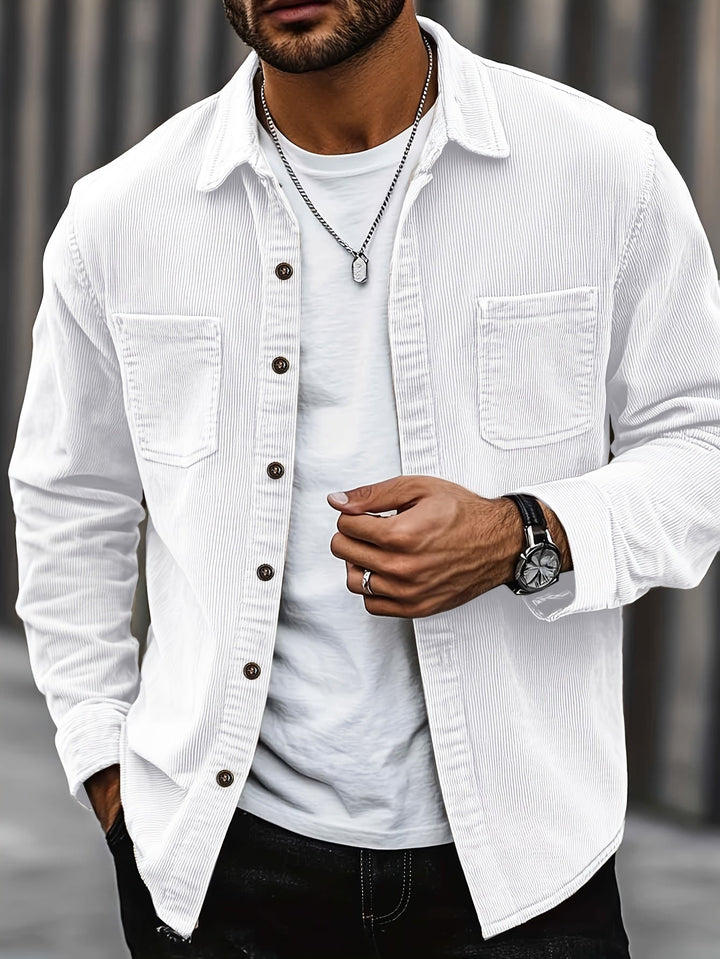 Corduroy Overshirt Jacket