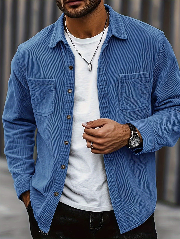 Corduroy Overshirt Jacket