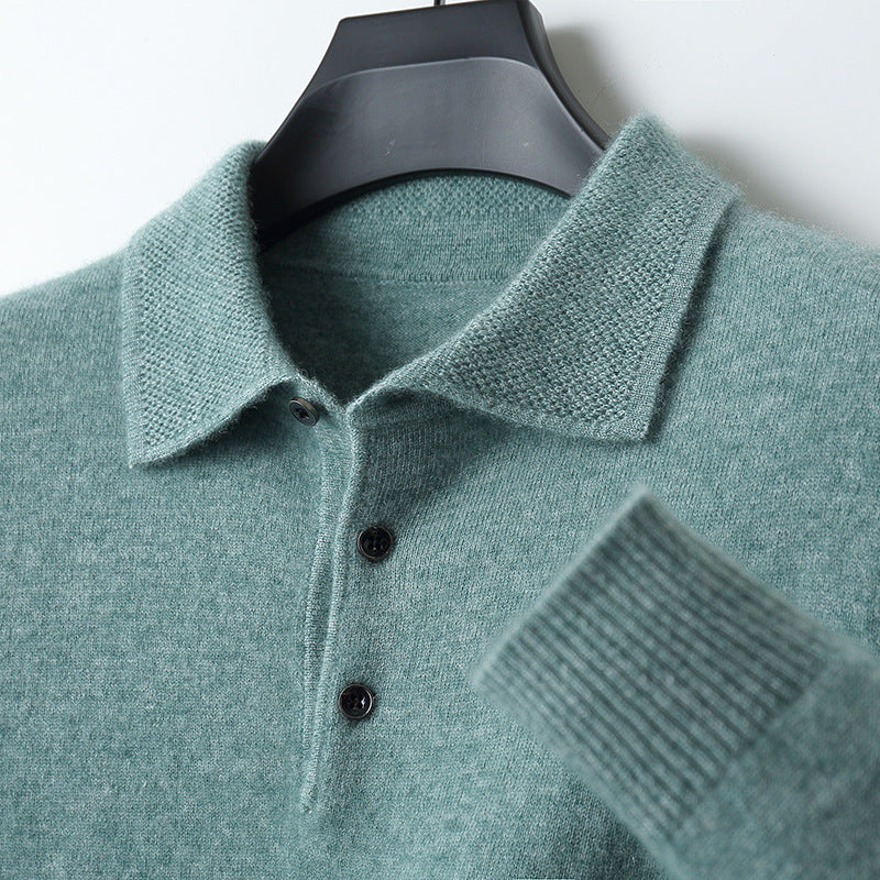 Knitted Polo Shirt