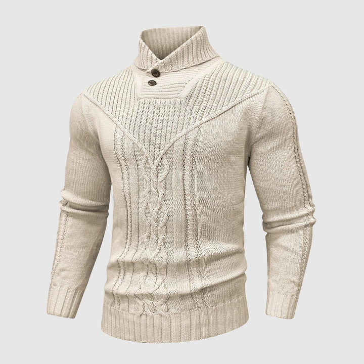Tailored Cable Pullover