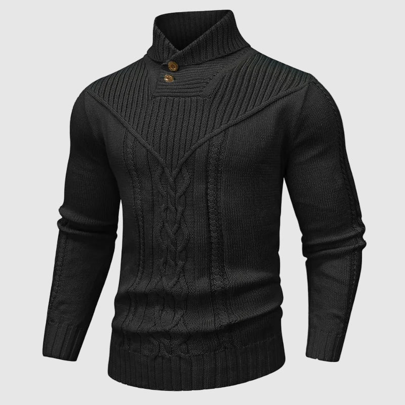 Tailored Cable Pullover