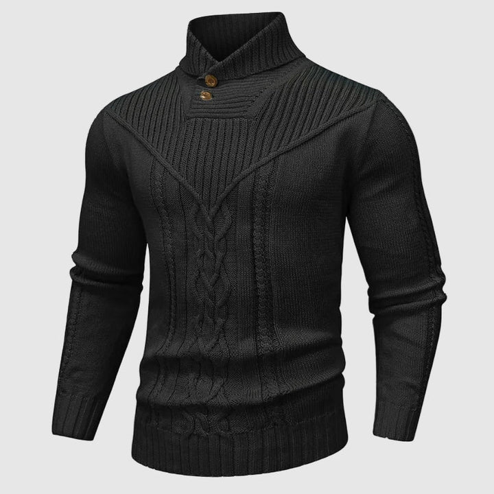Tailored Cable Pullover