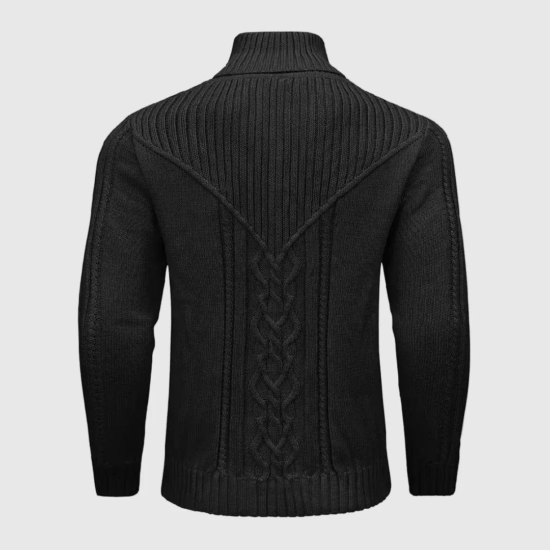Tailored Cable Pullover