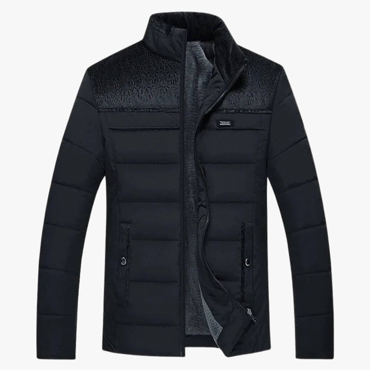 Fleece-Lined Padded Jacket