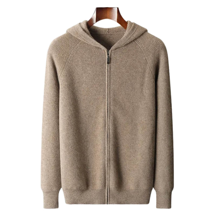 Knitted Zip Hoodie