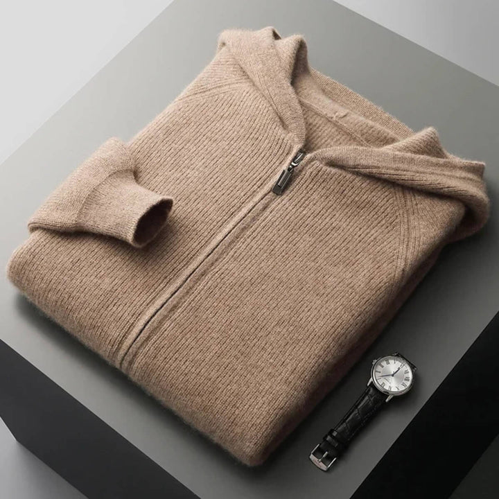 Knitted Zip Hoodie