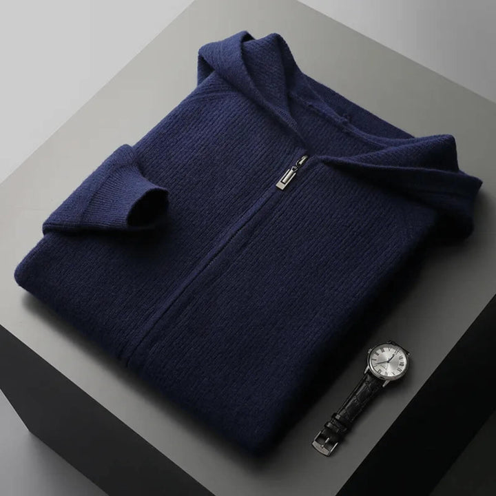 Knitted Zip Hoodie