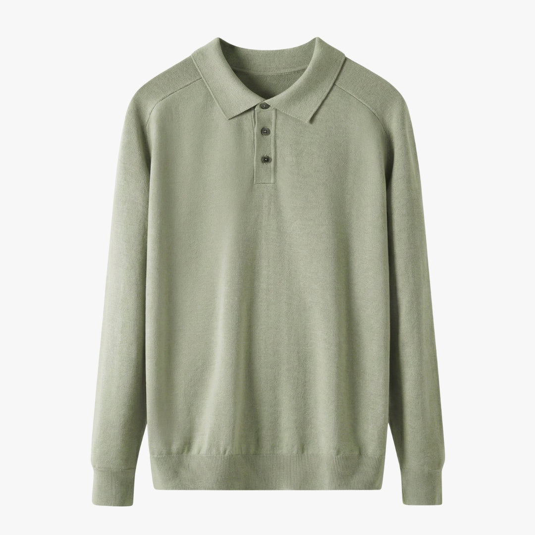 Premium Long Sleeve Polo