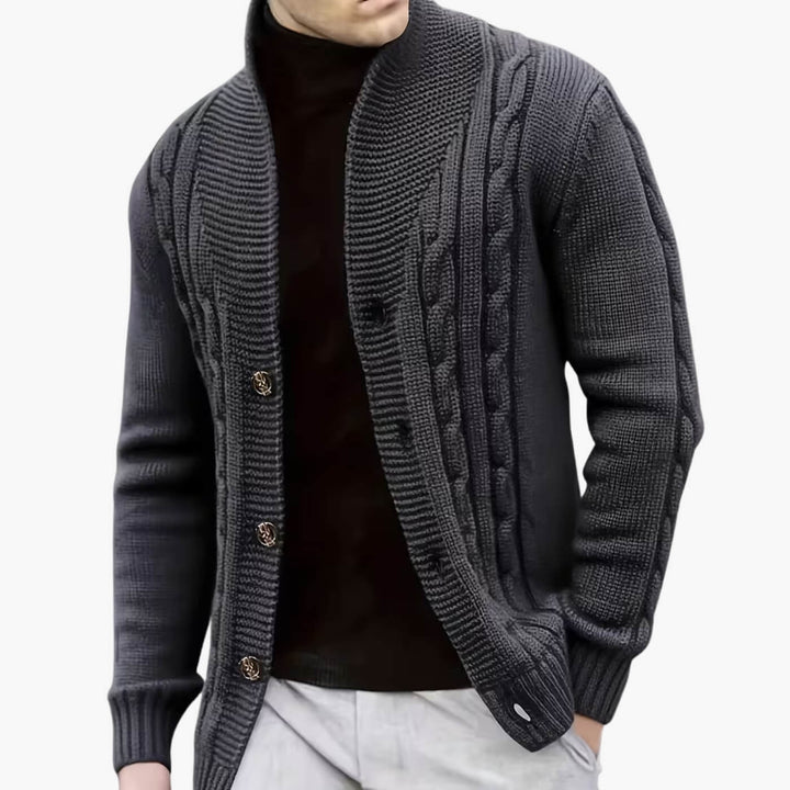Shawl Collar Cardigan