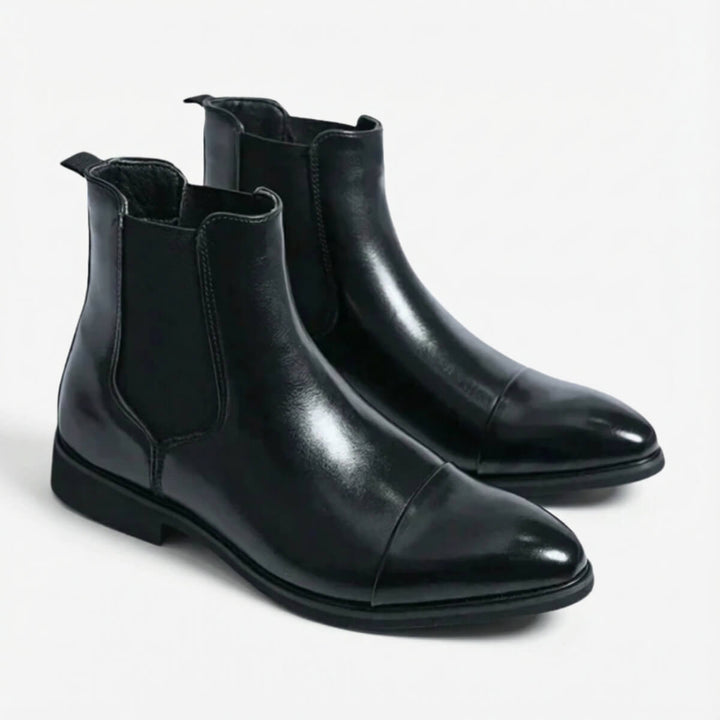 Polished Chelsea Boots