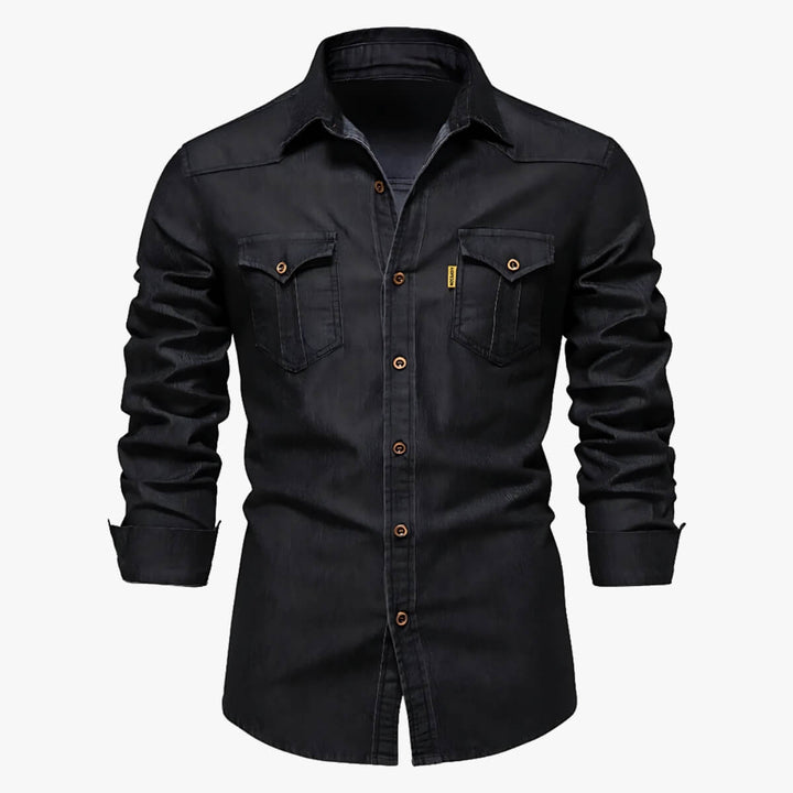 Western Denim Top