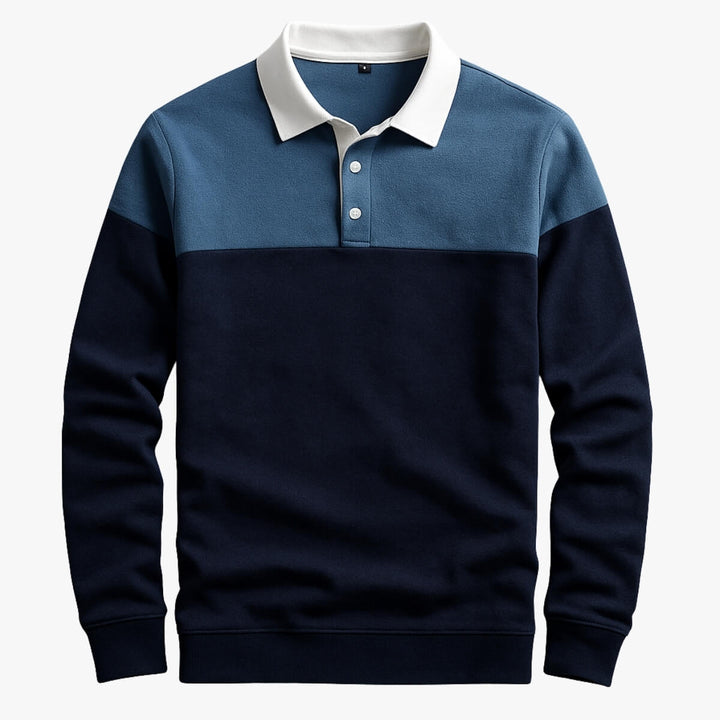 Long-Sleeve Rugby Polo