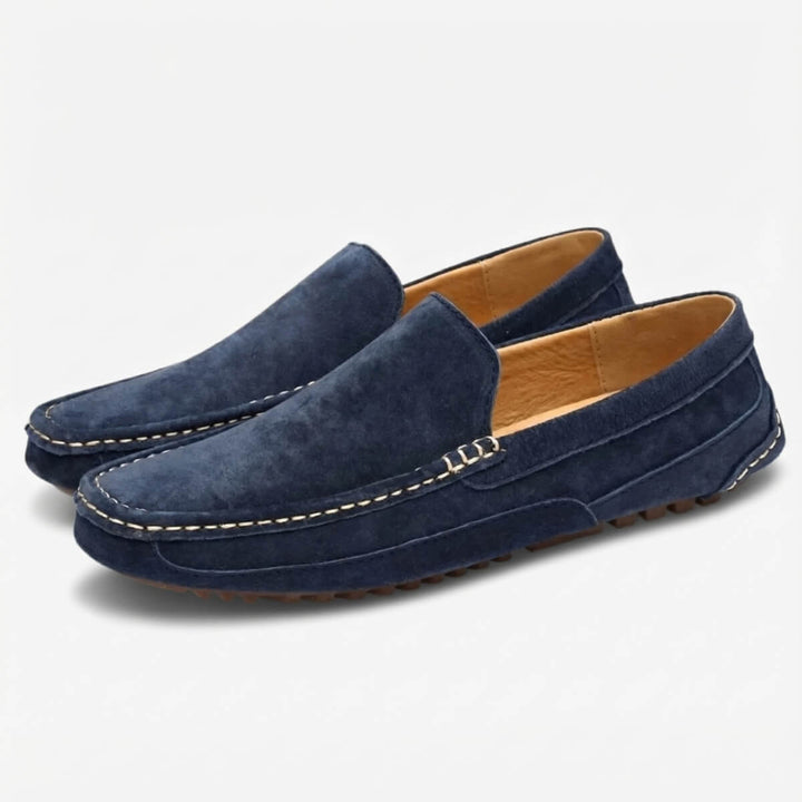 Premium Suede Driver Loafers