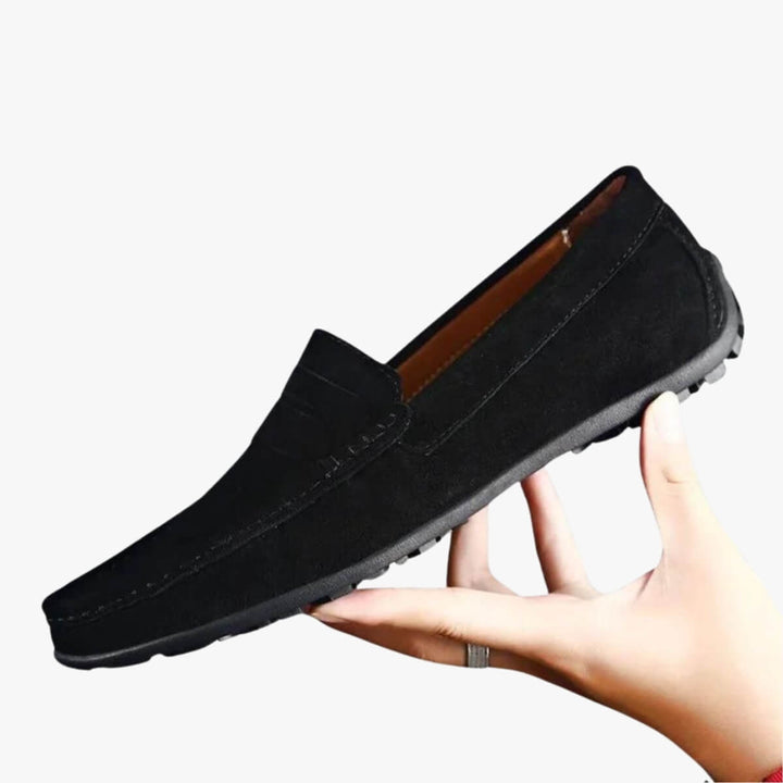 Suede Driving Loafers