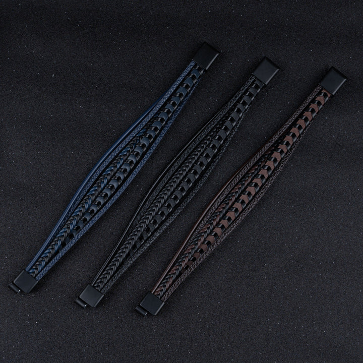 Braided Leather Bracelet