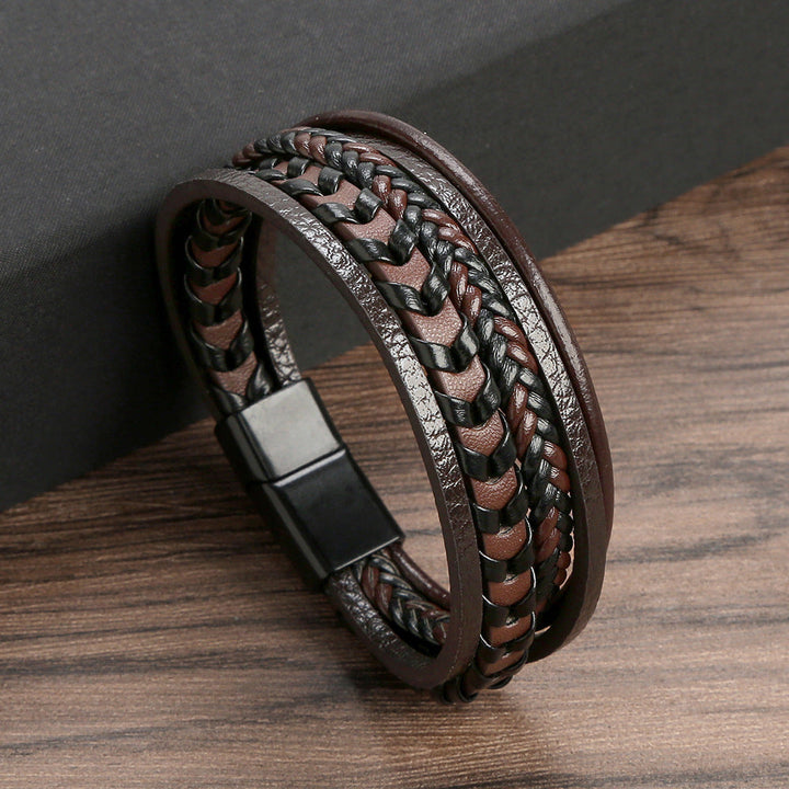 Braided Leather Bracelet